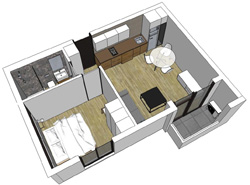 Self-Catering 1 bedroom Apartment Windhoek