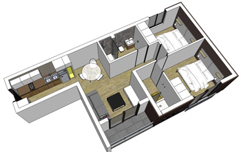 2 Bedroom Self Catering Units Windhoek